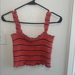 Billabong Striped Crop Top